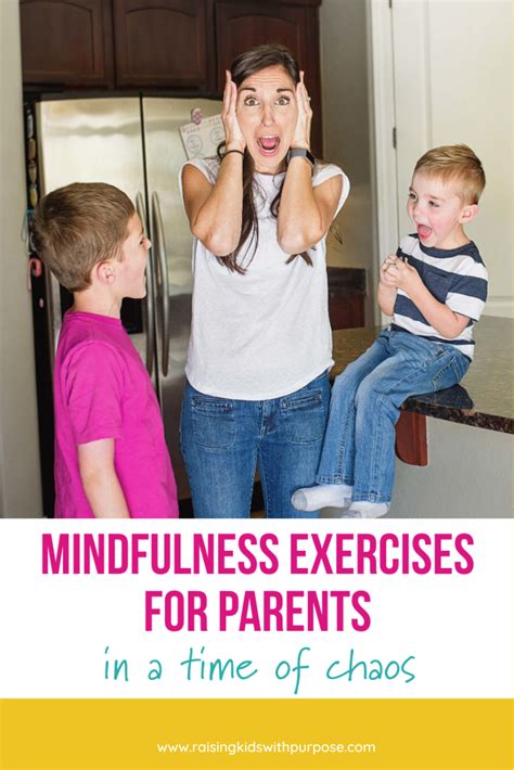 5 Creative Mindfulness Exercises For Parents In A Time Of Chaos