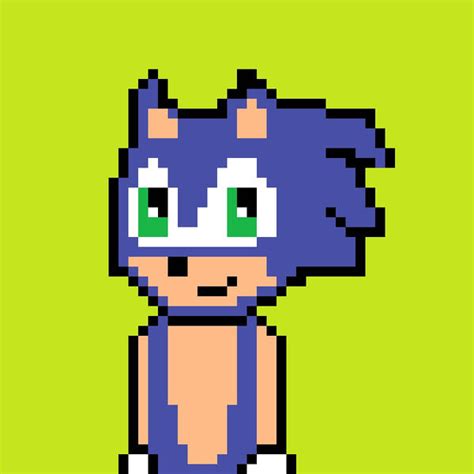 Pixel Sonic By Layerboy On Deviantart