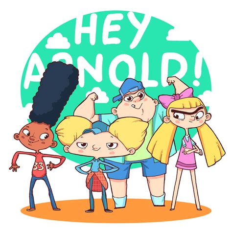 hey arnold by lost angel less on deviantart 1990 cartoons animated