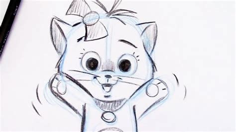 #cameronmarkart #art #design #illustration #drawing #girl #sketch #doodle. Learn to Draw a Kitten - Easy to Draw - For Beginners ...