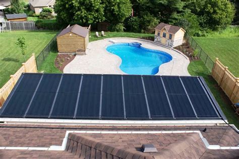 We discovered that my home shadows the pool in the afternoon, and that drives the water temperature down several degrees in the spring and fall. Solar spa heating - Kempton park | Solar Pool Heating