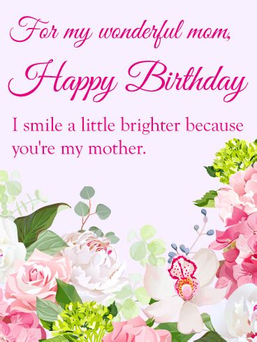 If i get a birthday card, i always look forward to reading funny messages. 38 Beautiful Birthday Cards For Mom | KittyBabyLove.com