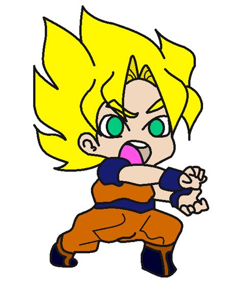 Goku Chibi By Juanflingarcia On Deviantart