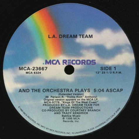 La Dream Team And The Orchestra Plays リリース Discogs