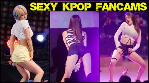 Sexiest Korean Female Idol K Pop Fan Cams Part Youtube