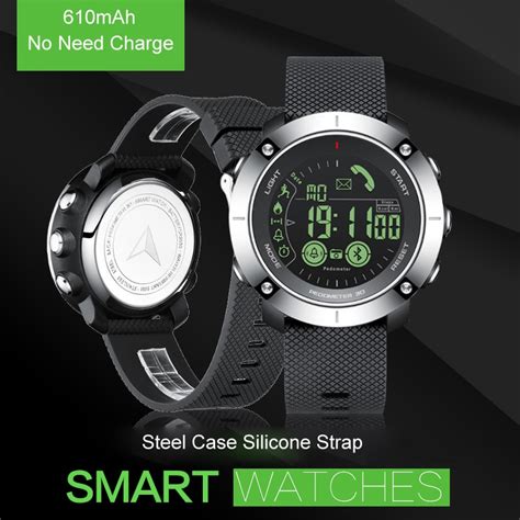 610mah No Need Charge 5atm Professional Waterproof Design Wristwatch