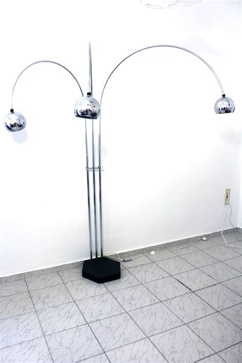 Perfect for any retro, vintage or modern decor. Vintage Italian Arc Floor Lamp by Goffredo Reggiani, 1960s for sale at Pamono