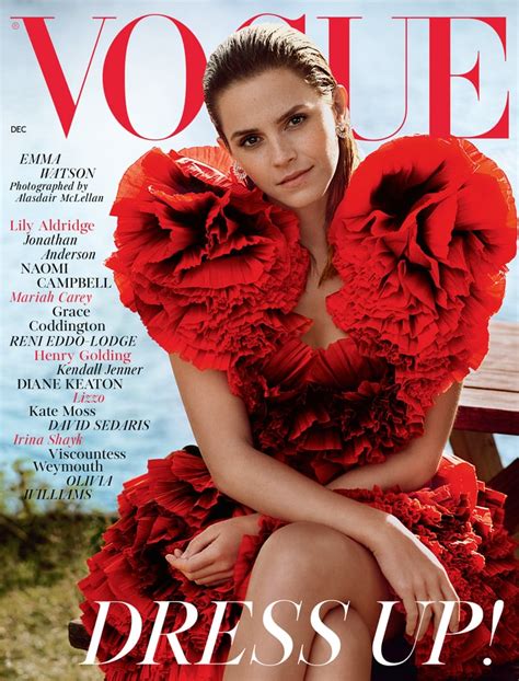 Emma Watson Talks About Turning To British Vogue Popsugar Celebrity Uk Photo