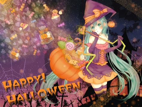 Halloween Anime Girl Wallpaper Anime Wallpaper Better