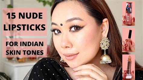 My Top Nude Lipsticks For Indian Skin Tones Youtube