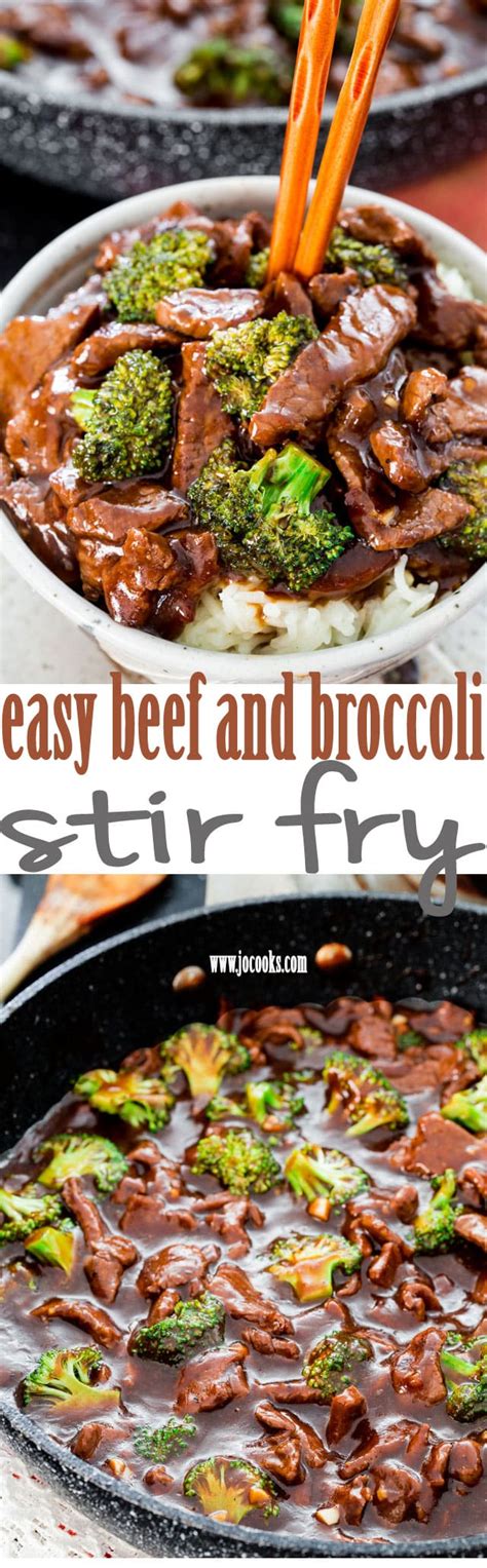 Easy Beef And Broccoli Stir Fry Jo Cooks