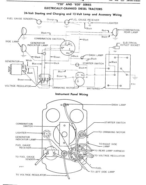 John Deere 4600 Series Tractor Wiring Diagram Wiring Diagram Pictures