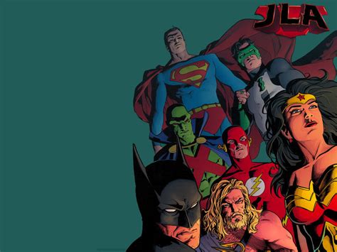 Justice League Comic Wallpaper