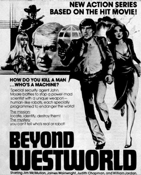 john kenneth muir s reflections on cult movies and classic tv advert artwork beyond westworld