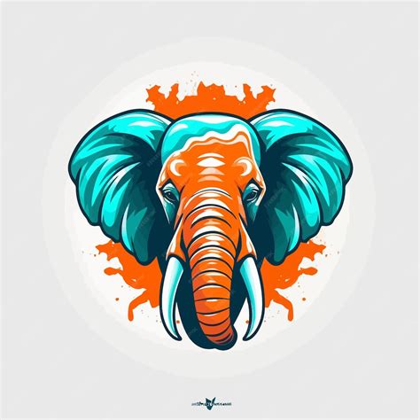 Premium Vector Elephant Illustration