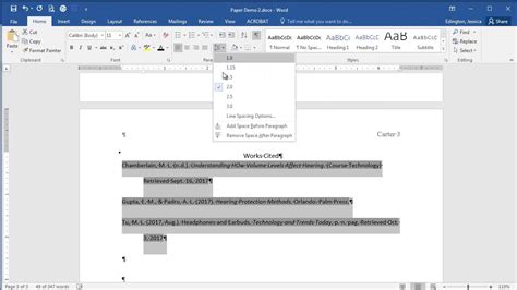 Mla Format Bibliography Microsoft Word Polreplaza