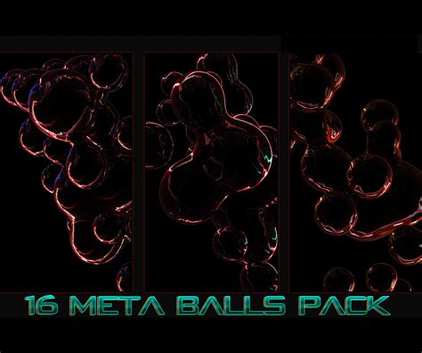 C4d Meta Balls Pack Others Csbd Community