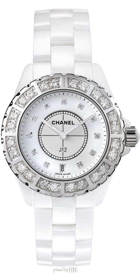 Chanel Watches J12 White Ceramic 33mm Quartz From Swissluxury Chanel