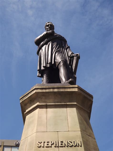 Northumbrian Images George Stephenson Monument Newcastle