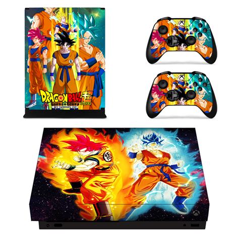 The game is available to be played on platforms including microsoft windows, playstation 4, and xbox one. Dragon Ball Z Super Son Goku Xbox One X Console Vinyl Skin Decal Sticker Covers - Faceplates ...
