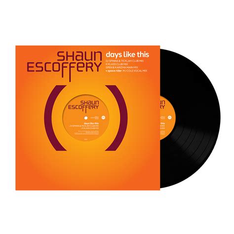 Shaun Escoffery Day Like This Vinyl 12 Single Demon Record Singles