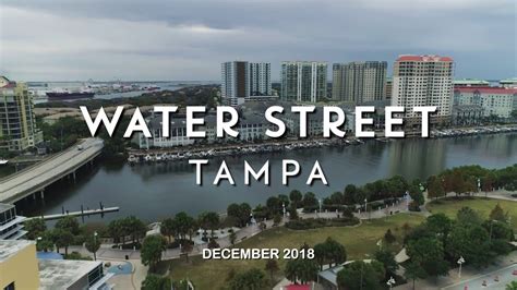 Water Street Tampa Fl December 2018 Youtube