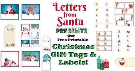 Now it's even easier with these free printable joke labels for snacks! Letters from Santa presents: Free Printable Christmas Gift ...