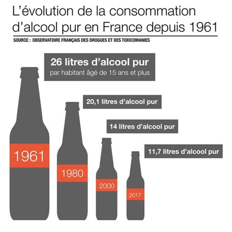 Consommation Dalcool En France Plus On Vieillit Plus On Boit Au