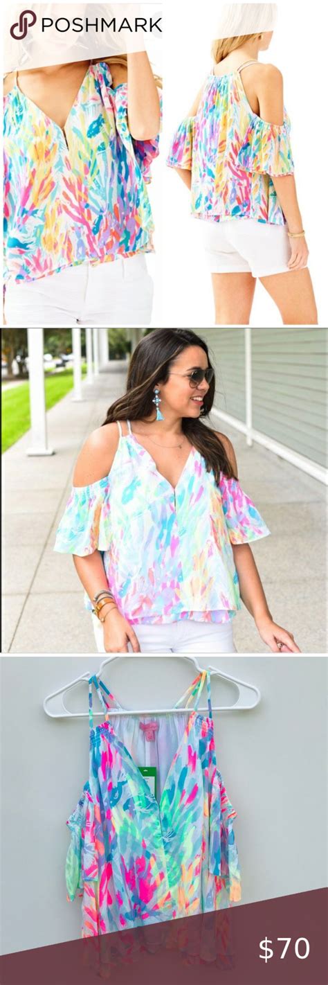 Lily Pulitzer Bellamie Top S Tops Lilly Pulitzer Tops Lily Pulitzer