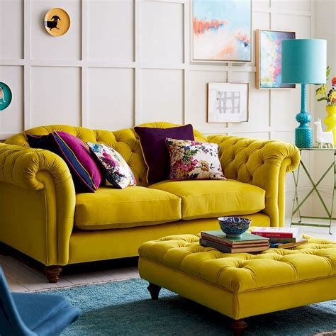 Adorable 50 Inspiring Yellow Sofas For Living Room Decor Ideas