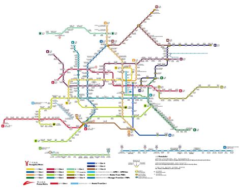 Guangzhou And Foshan Metro Map Version 351 Beta Added Under