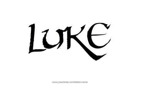 Luke Name Tattoo Tattoo Ideas And Designs Tattoosai