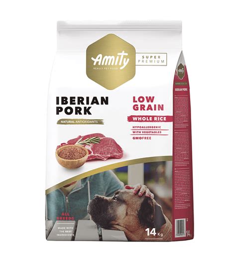 Amity Super Premium Low Grain Adult Iberian Pork
