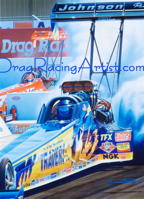 Drag Racing Artlarger Prints And Driver Signed Limited Editions