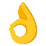 Ok Hand Emoji Meaning And Pictures Emojiguide