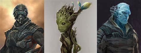 Guardians Of The Galaxy Concept Art By Anthony Francisco Concept Art World