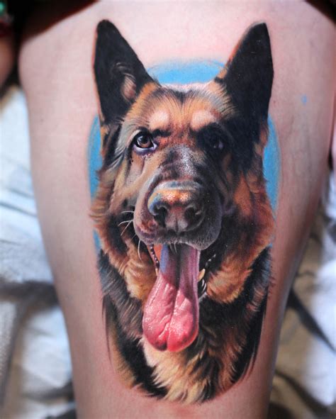 Top 74 German Shepherd Tattoo Best Thtantai2