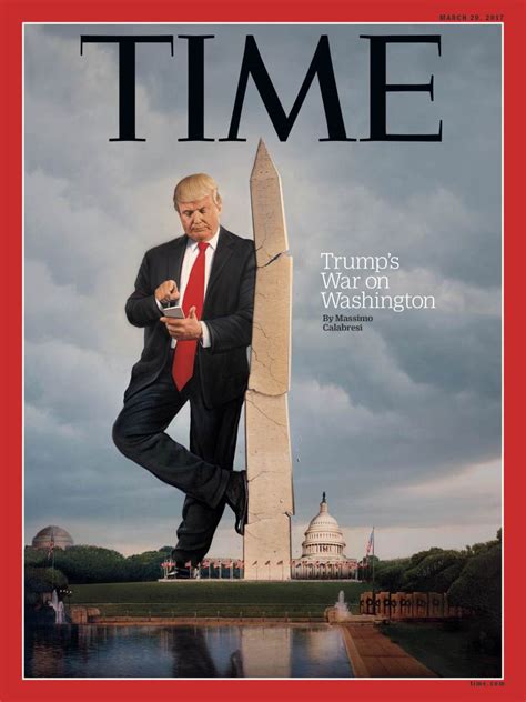 Time magazine february 18 25 2019 art of optimism nelson makamo james cameron ti. Tech-media-tainment: Trump magazine covers update: Three months on the job