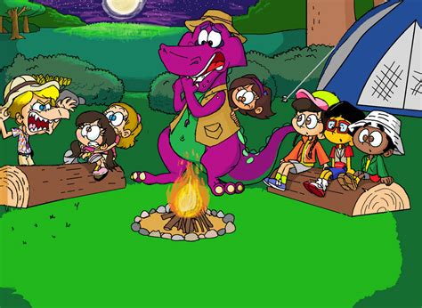Barney And Doras Campfire Sing Along By Purpledino100 On Deviantart