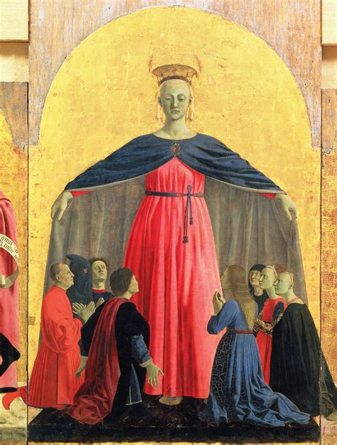 Piero Della Francesca Polyptych Of The Misericordia The Madonna Of