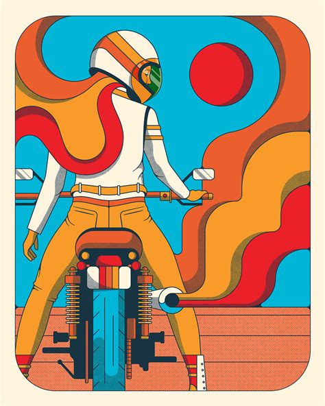 Retro Rider By Ryan Sprague