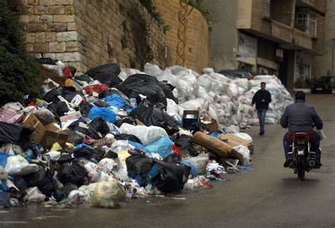 There Is A Giant Rancid River Of Uncollected Trash Flowing Through Beirut