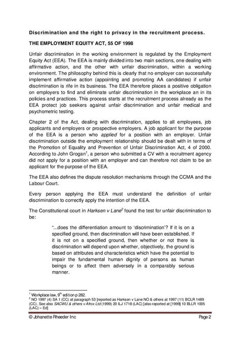 Our list of the best 50 problem solution essay topics in 2021. Discussion paper - Recruitment and employment equity ...