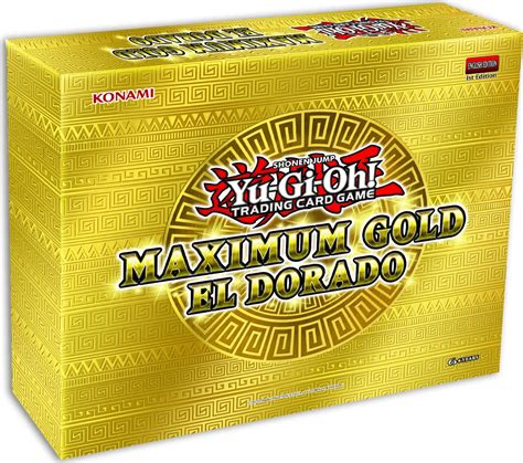 Yu Gi Oh Tcg Maximum Gold El Dorado Box Set Due Nov 19 2021