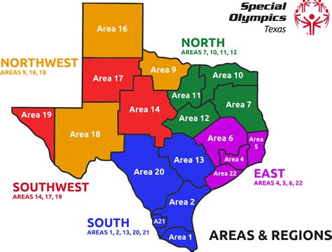 Texas Uil Regions Map