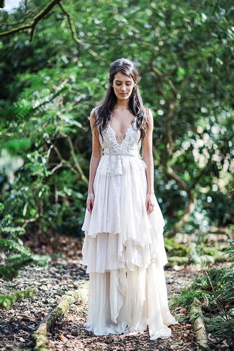 20 Forest Woodland Outdoor Wedding Dress Ideas Woods And Fairy