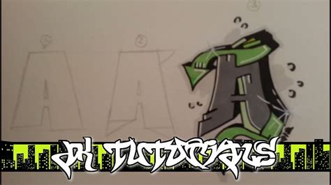 Style the blocks by adding serifs and enlarging elements of the letter. Wildstyle Graffiti Tutorial step by step - Letter A - YouTube