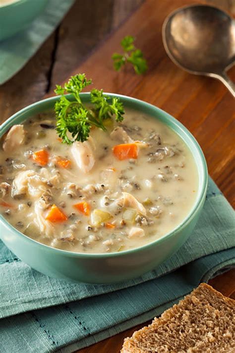 What's your favorite soup at panera bread? Creamy Chicken And Wild Rice Soup (Panera Copycat recipe ...