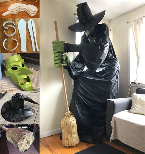Giant Diy Witch Statue Halloween Props Diy Halloween Props