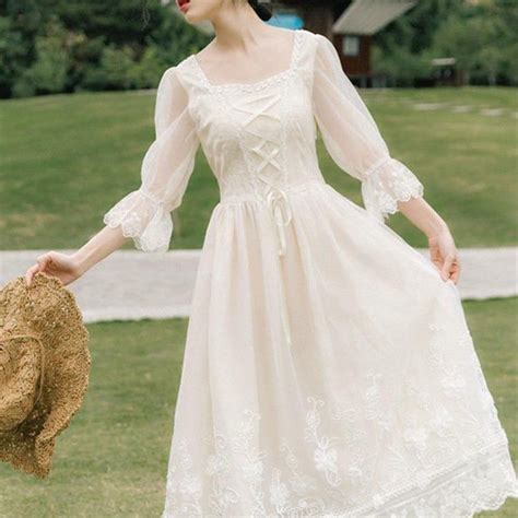 Fairytale Princesscore Cottagecore Dress In 2021 Vintage Dresses 1800